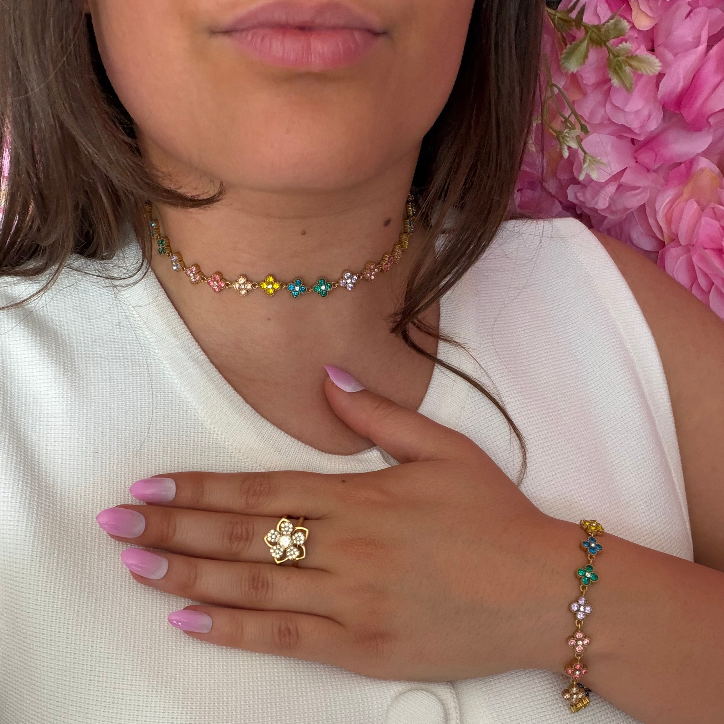 Bracelet Princesse multicolore