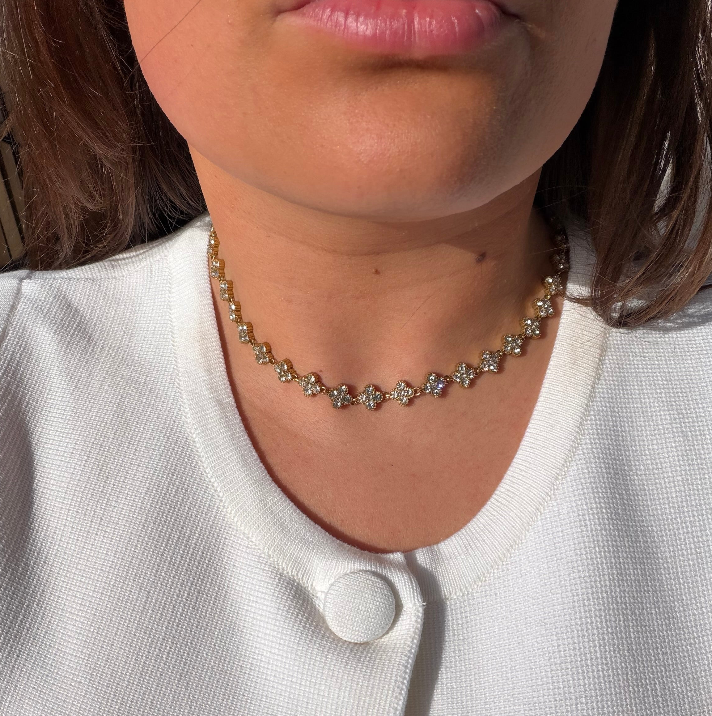 Collier Princesse Blanc