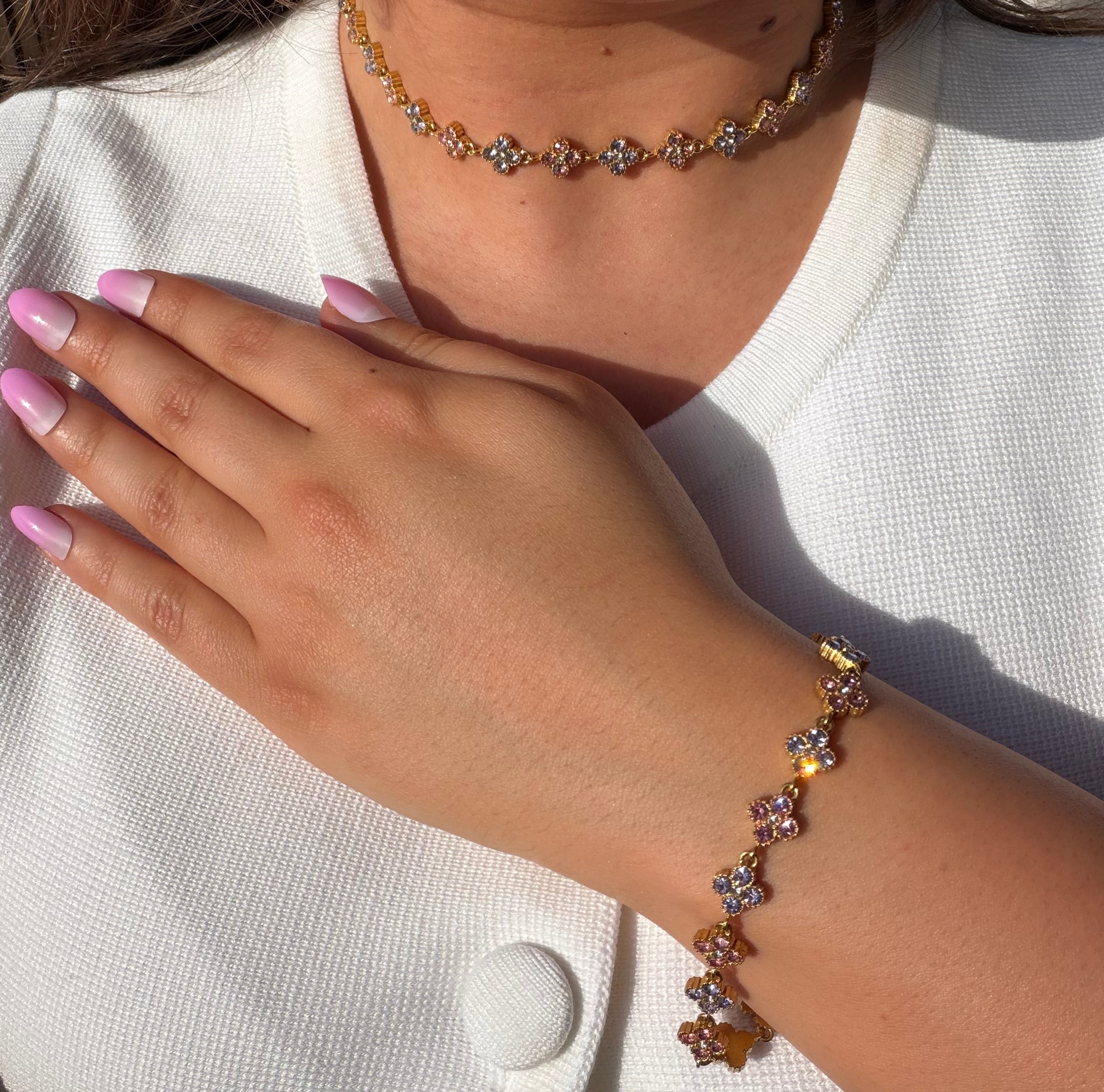 Collier Princesse Rose