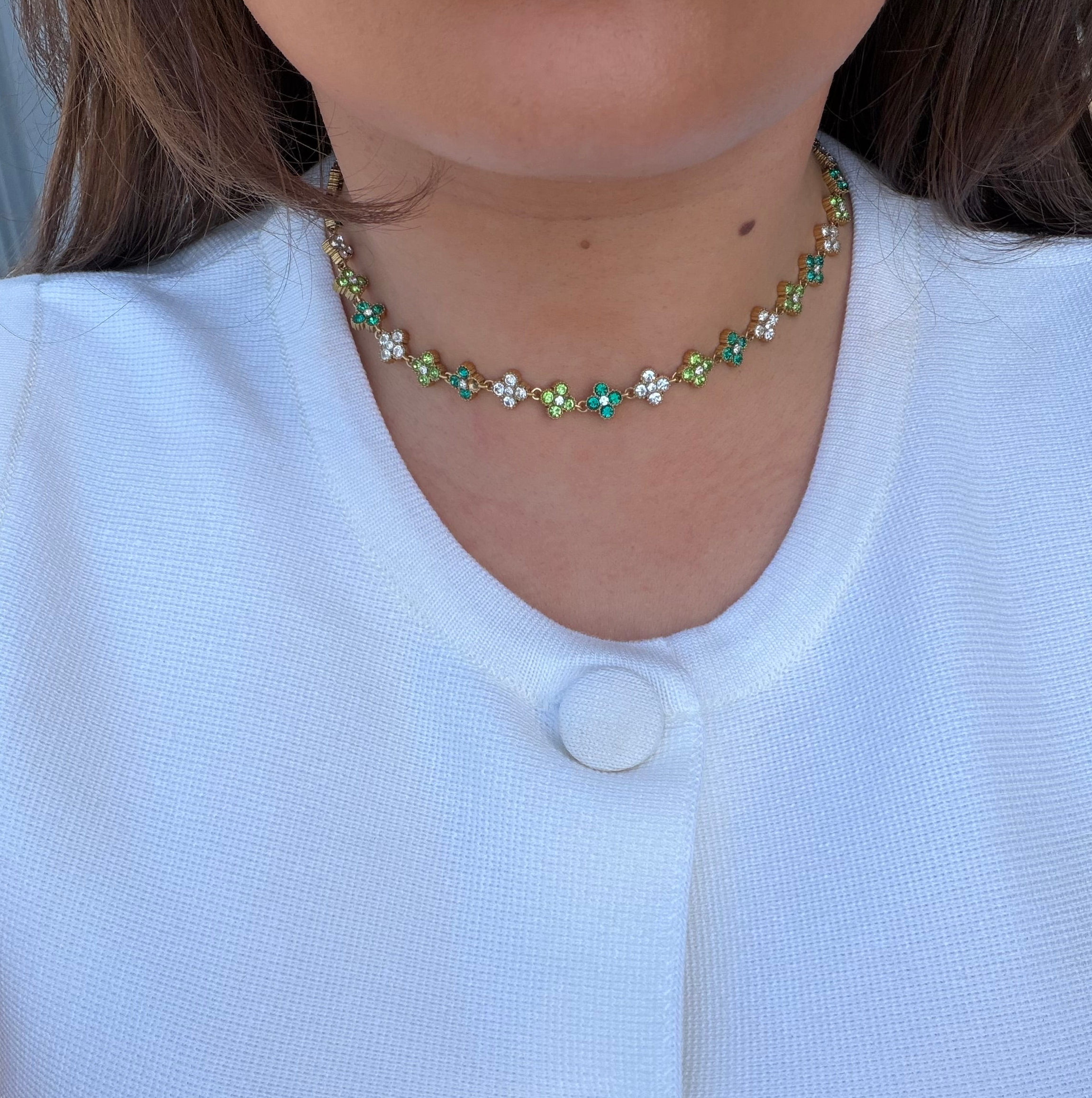 Collier Princesse Vert