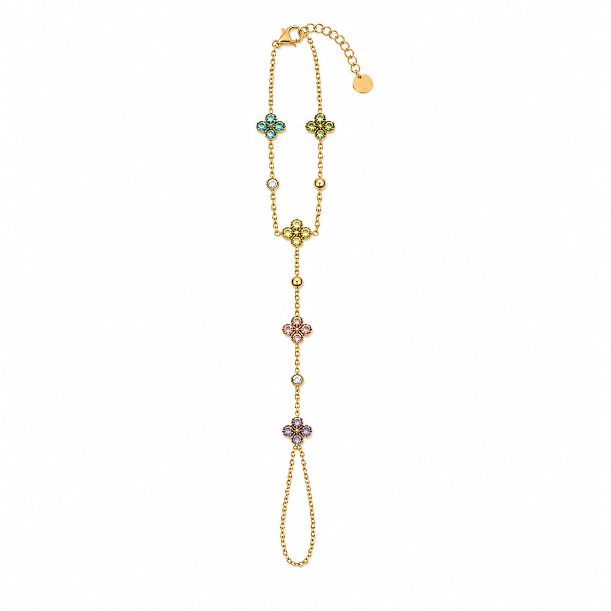 Princess Multi-Colored Hand Chain