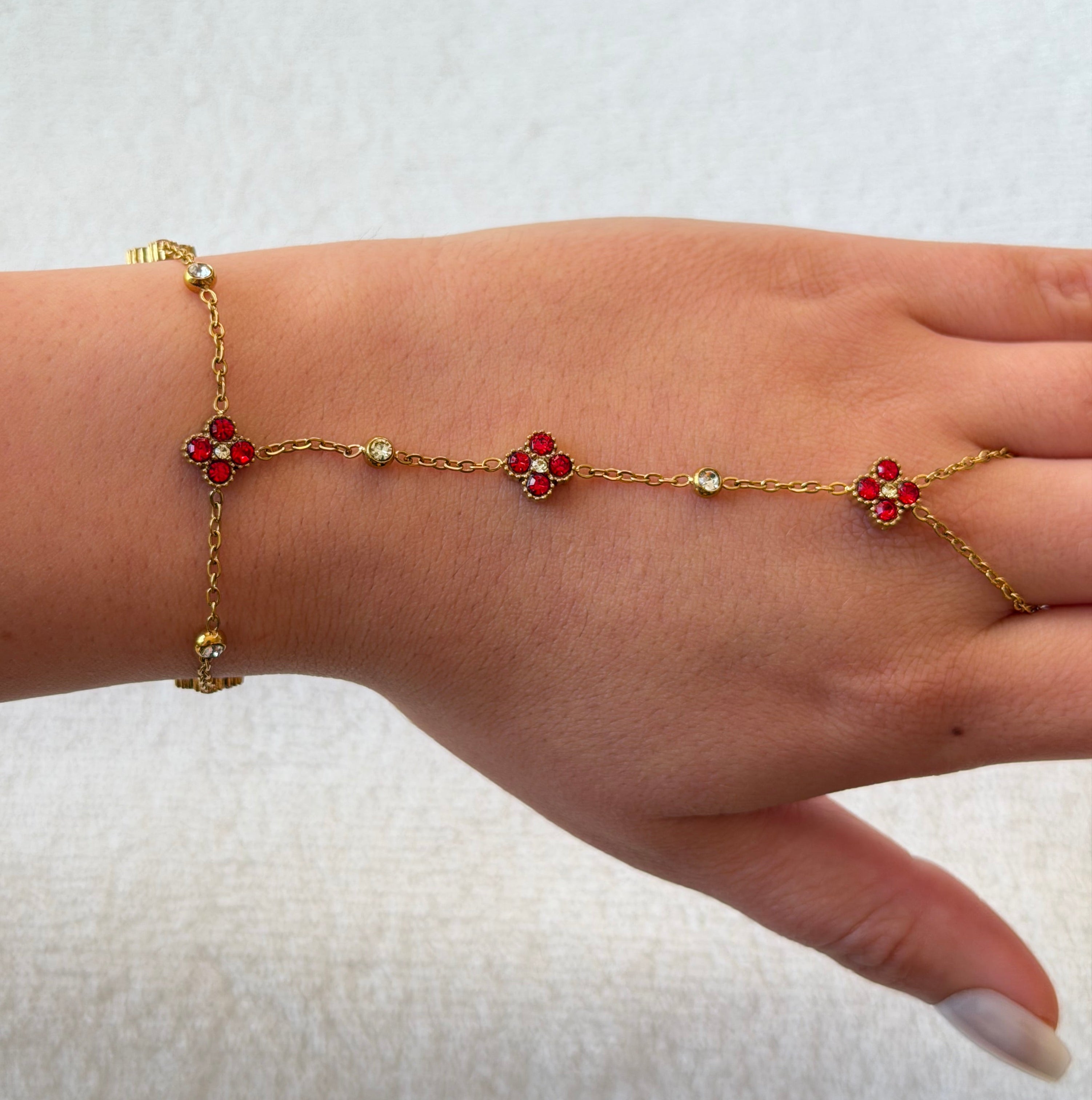 Red Princess hand chain