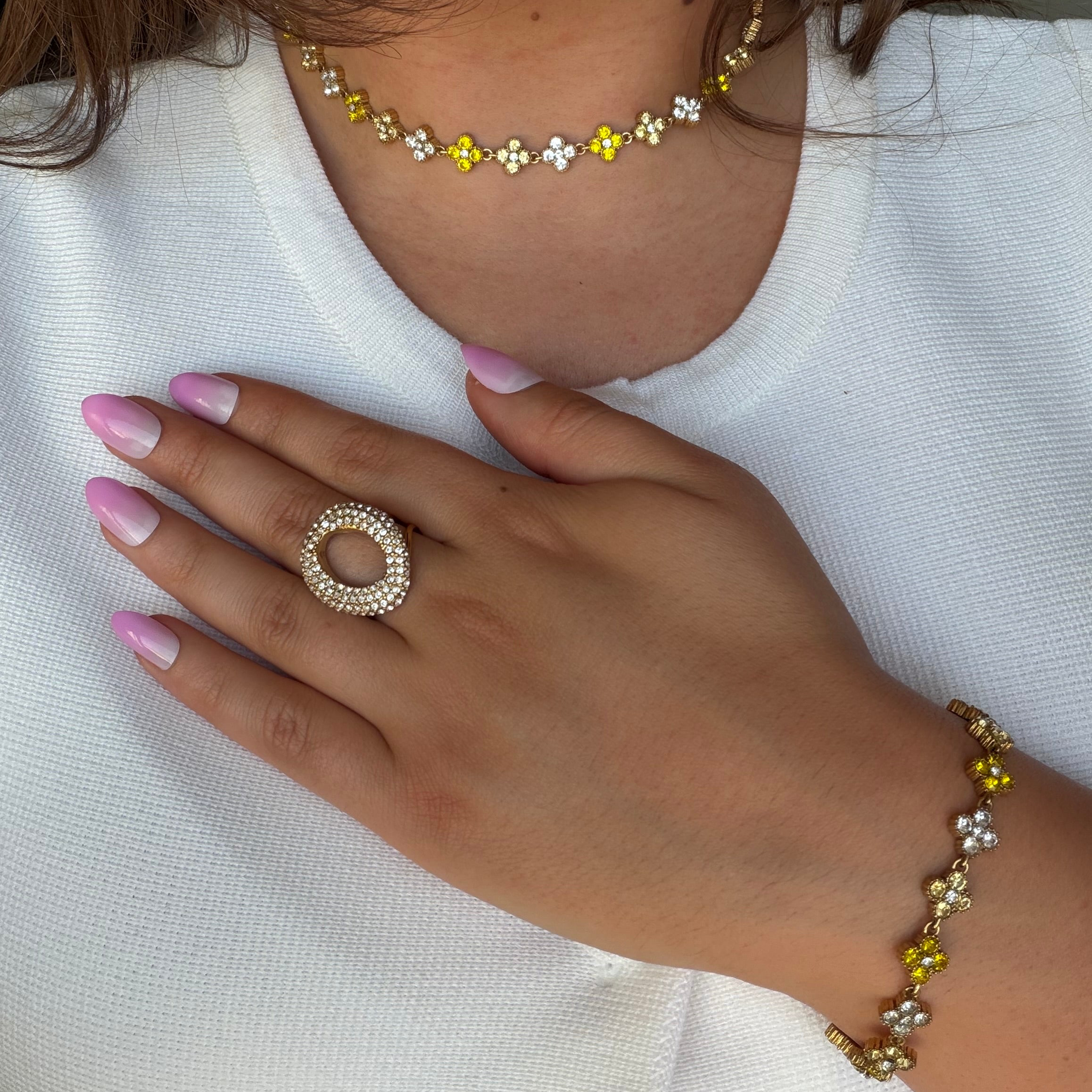 Yellow Princess Necklace