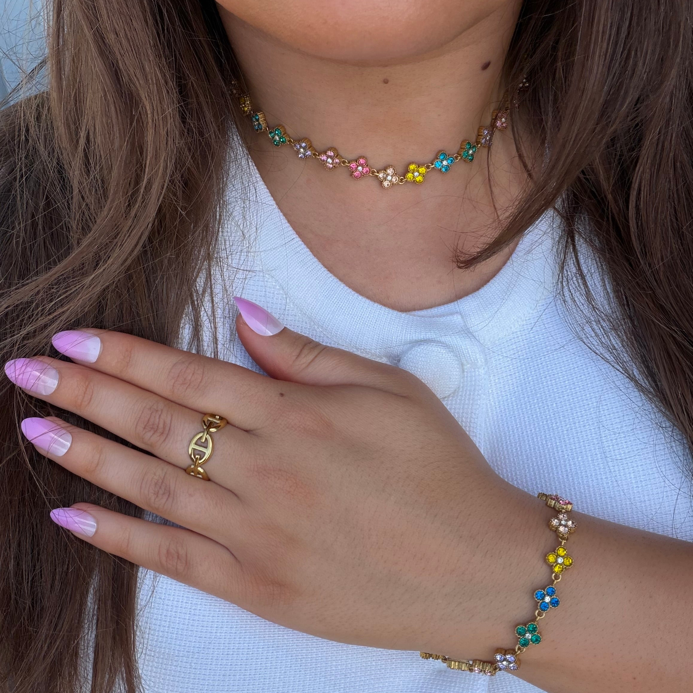 Collier Princesse Multicolore