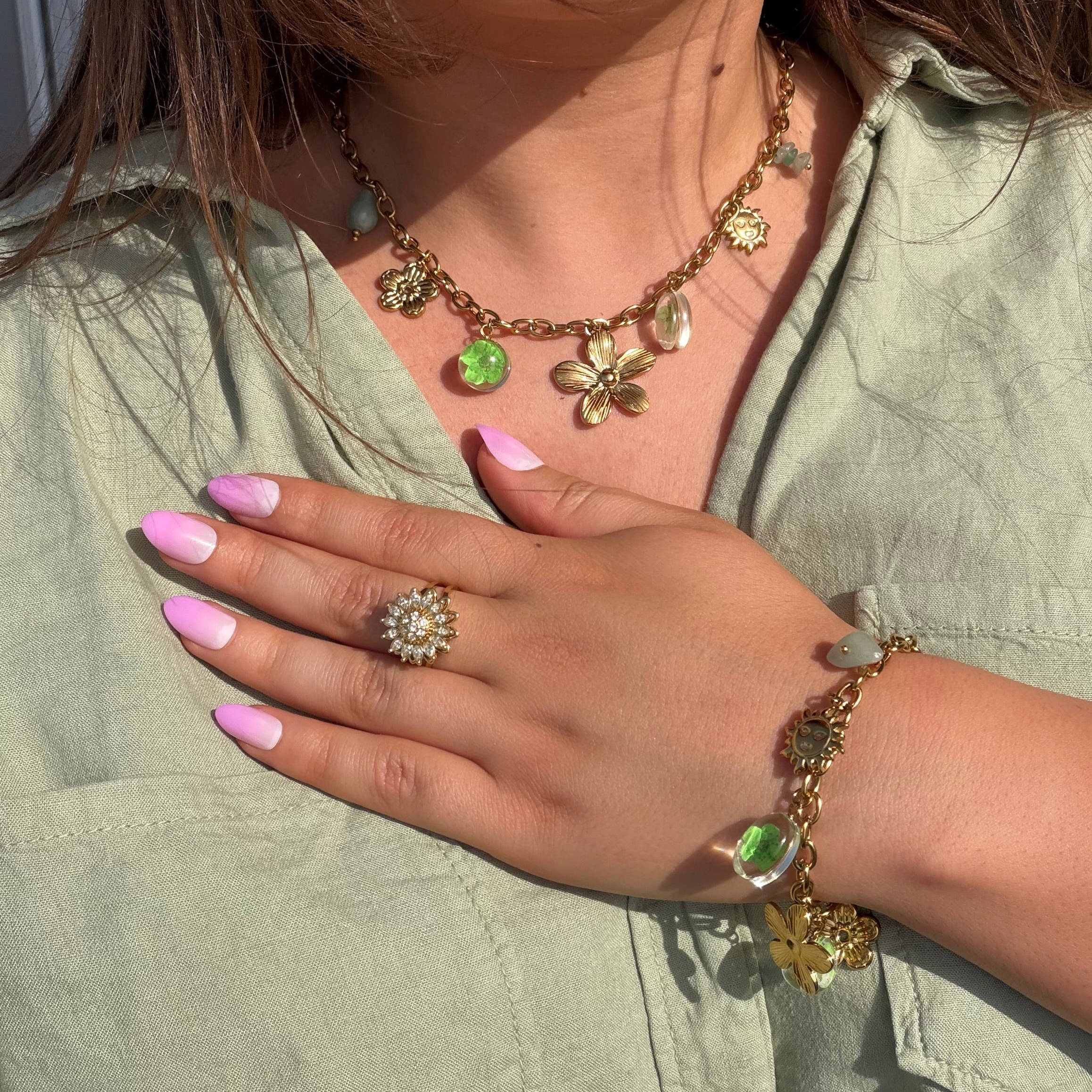 Bracelet Bloom Vert