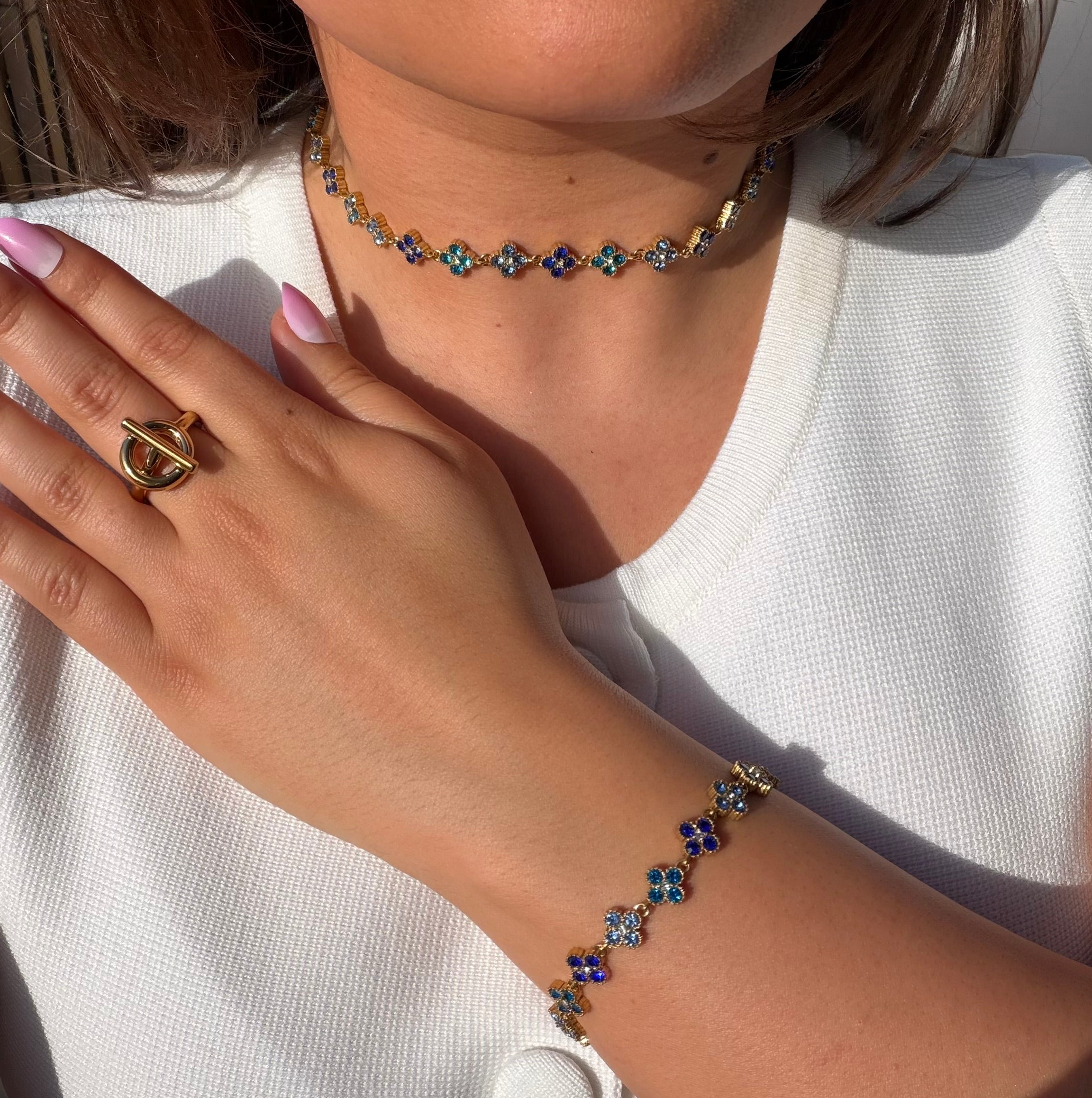 Bracelet Princesse Bleu