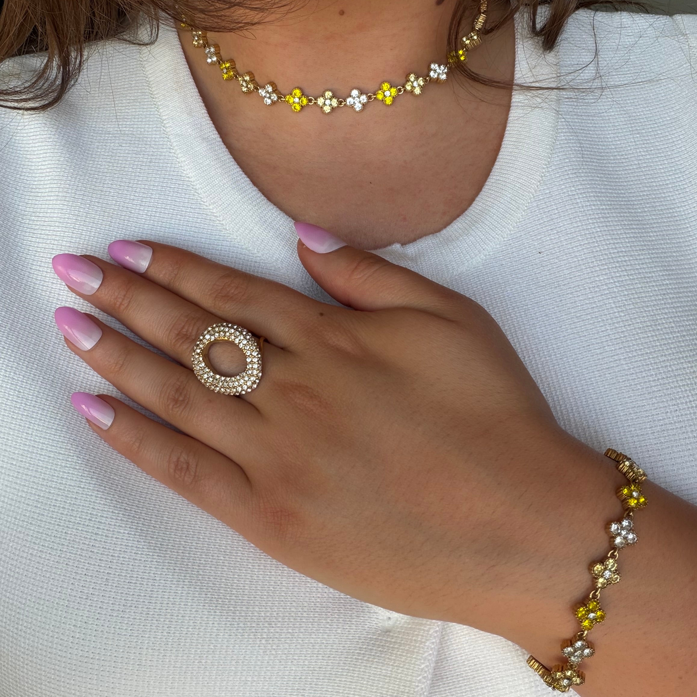 Bracelet Princesse Jaune
