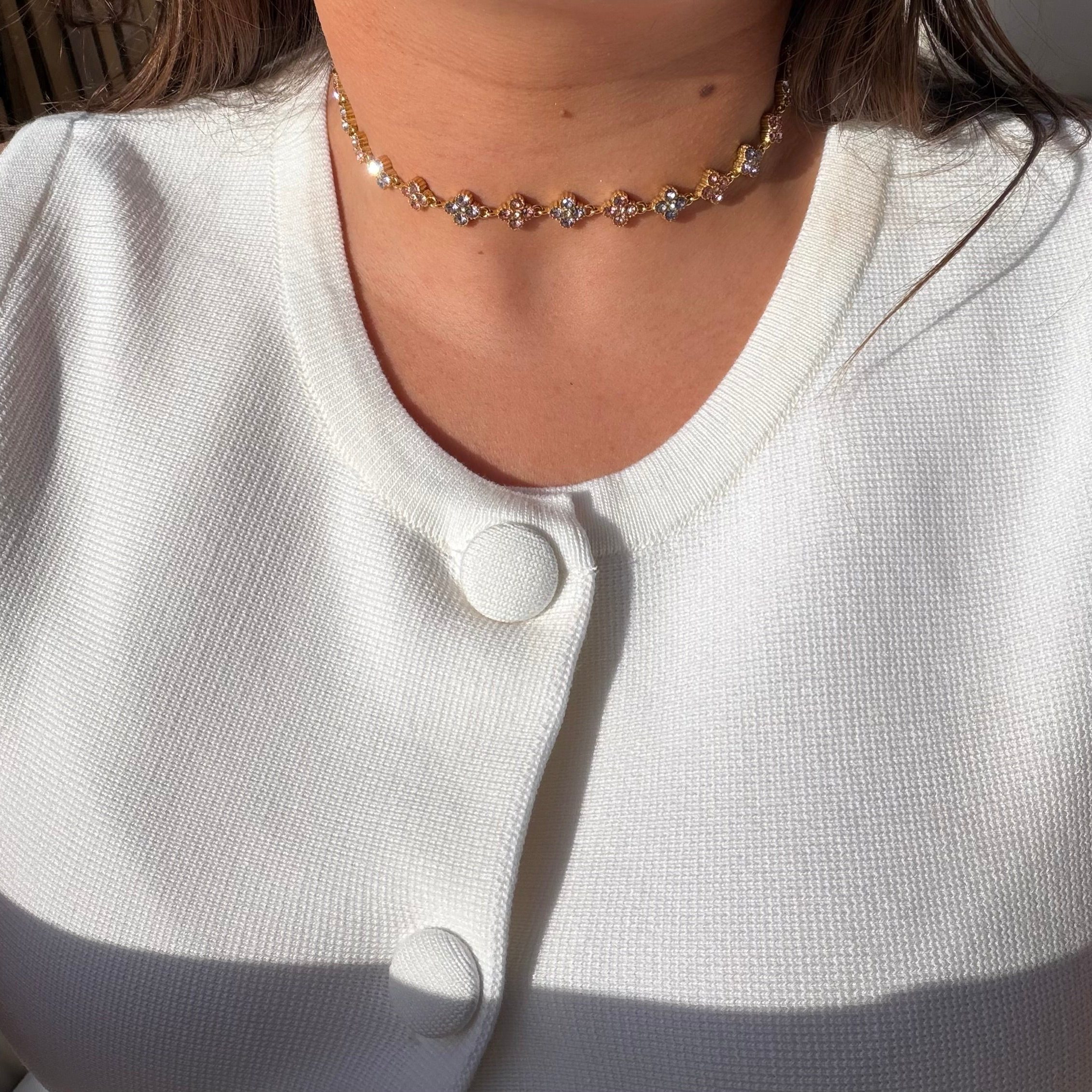 Collier Princesse Rose