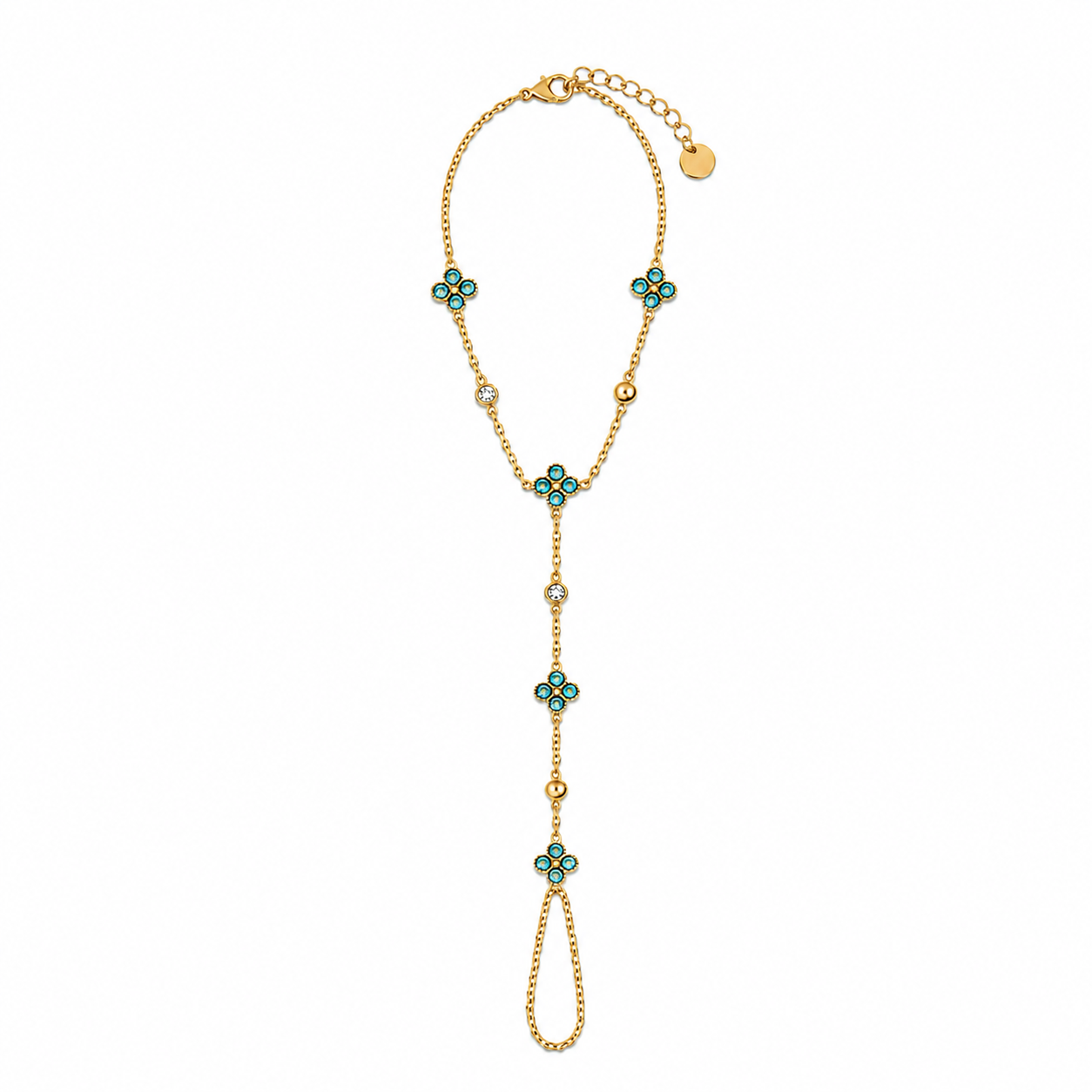 Turquoise Princess Hand Chain