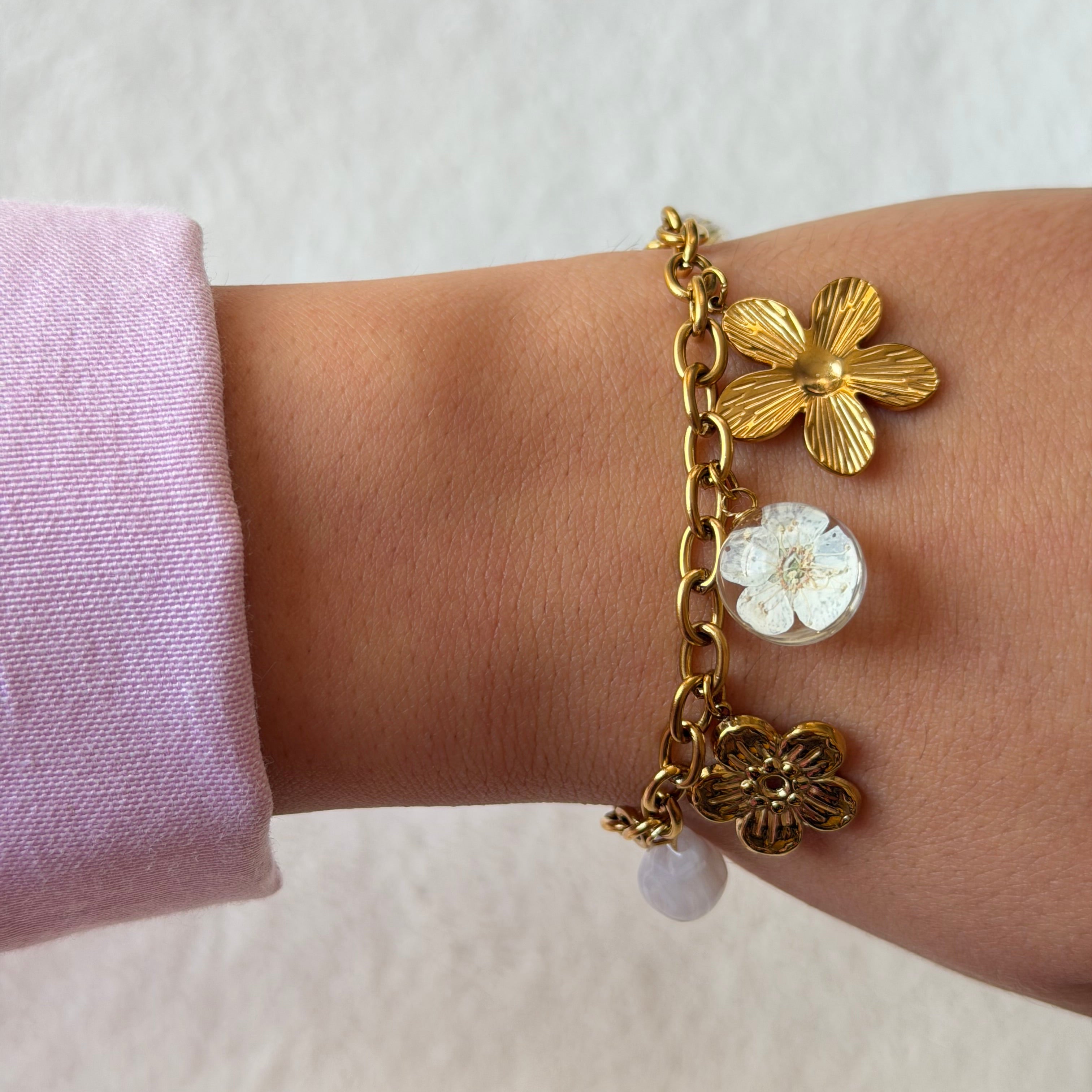 Bracelet Bloom Blanc
